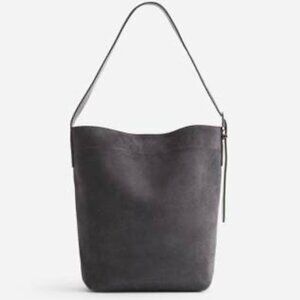 Madewell Essential Bucket Tote in Suede New with Tags